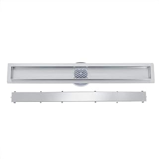 Stainless steel shower channel, floor shower channel, 360 -degree rotary, 60 l/min, full set for bathroom shower drain.. Order today, receive this week — shopping with DIAYTAR Nigeria is that simple.