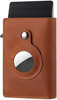 True leather portfolio erotage, RFID carrier carrier in real leather, real leather with pocket for tickets and magnetic closure, brown leather strip, modern.. DIAYTAR NIGERIA: Where affordability meets variety, with thousands of products delivered in less than 8 days.