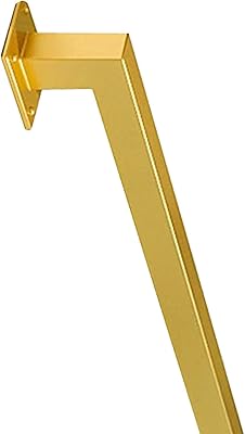 Current hands for interior and exterior stairs, staircase bar support with modern golden design - Complete set of 30 cm to 140 cm (Size: 130 cm).. DIAYTAR NIGERIA: Where affordability and variety meet with convenient delivery within 8 days.