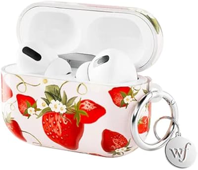 Complete WildFlower Limited Edition WildFlower for AirPods Pro WF, Strawberry Fields keychain.. Experience budget-friendly shopping at DIAYTAR NIGERIA, Nigeria's premier online marketplace with quick delivery.