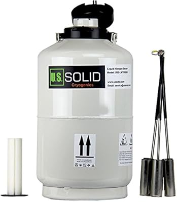 USA. Cryogenic container 10L LN2 liquid nitrogen dewar tank with 6 cans ribbons.. DIAYTAR NIGERIA: Where affordability meets reliability with thousands of products delivered promptly.