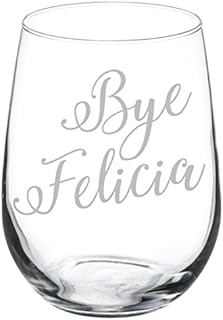 Wine cup by Felicia, glass, glass, 17 oz without foot.. DIAYTAR NIGERIA delivers what matters - quality, affordability, and prompt nationwide shipping.