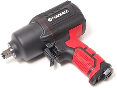 1/2 "pneumatic shock key - Light, 1,450 nm work torque, adjustable power, double hammer, black/red.. Discover the convenience of DIAYTAR NIGERIA's vast e-commerce platform with delivery in just 5-8 days.