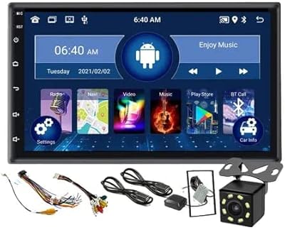 Autradio smart one Android Double Din Bluetooth Wi-Fi without USB GPS Mirror-Link 1 GB of RAM-16 GB ROM ROD ROD RDS with reversing camera.. DIAYTAR Nigeria: Your one-stop online shop with unbeatable prices and nationwide delivery in under 8 days.
