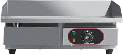 Electric grill, commercial electric table grill, stainless steel table grill, Teppanyaki heating plate for kitchen/business, 55 x 45 x 23 cm.. Shopping has never been easier — DIAYTAR Nigeria delivers it all in 5–8 days.