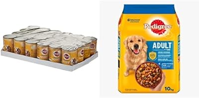 Pedigree chicken bread for damp food for dogs + pedigree chicken and vegetables.. Experience the DIAYTAR difference with our vast product selection and delivery within 5-8 days.