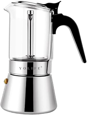 Moka espresso coffee maker in superior quality crystal u leaf.. Looking for quality and speed? You’ll find both at DIAYTAR Nigeria.