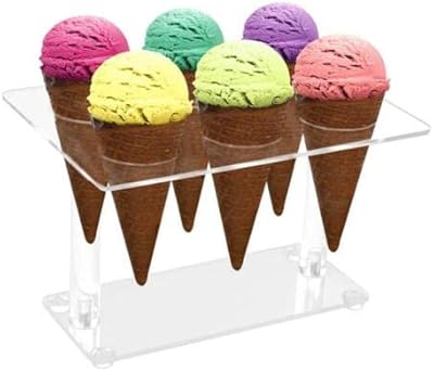 Ice Ice Support in transparent acrylic with 6 holes, support to present ice cream and desserts during wedding parties.. Unlock a world of affordable products with DIAYTAR NIGERIA's expansive e-commerce platform.