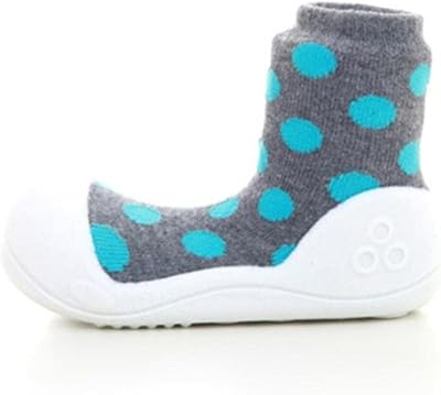 Socks for baby attipas, polka dot, unisex sneakers for baby, gray, size L, gray, 12-18 months wide.. DIAYTAR NIGERIA: Where quality meets accessibility with affordable prices and prompt shipping.