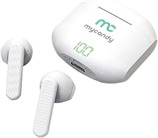 My Candy Tws 175 wireless headphones with digital battery level display (white).. Discover shopping simplified with DIAYTAR NIGERIA's comprehensive platform and reliable 5-8 day shipping.