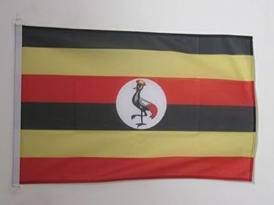 Uganda flag 2 x 3 feet - Uganda flags 90 x 60 cm - Polyester banner of 0.6 x 3 feet with eyelets.. Shop for everything you need at DIAYTAR NIGERIA, with budget-friendly prices and quick delivery.