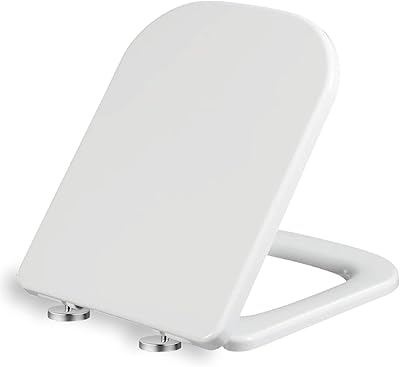 Shortfall square WC Mass Dynamic with soft wake with gentle closure and quick clearance cleaning for better hygiene, slaughtering rectangular wc with adjustable hinges, white.. Enjoy effortless shopping and speedy delivery with DIAYTAR Nigeria.