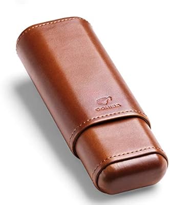 Cigaret case adjustable leather and cedar wood for 3 to 5 cigars, brown, 1 piece (1).. Shop confidently with DIAYTAR NIGERIA's vast product range and budget-friendly nationwide shipping.
