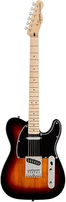 Squire Fender Affinity Series Telecast, maple touch, 3 Sunburst colors.. DIAYTAR NIGERIA: Where shopping meets satisfaction with affordable prices and delivery within 8 days.