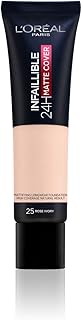 Matt foundation 24 hours L'Oréal Paris (25 ivory pink).. Discover the joy of choice with DIAYTAR NIGERIA's extensive selection and budget-friendly shipping.
