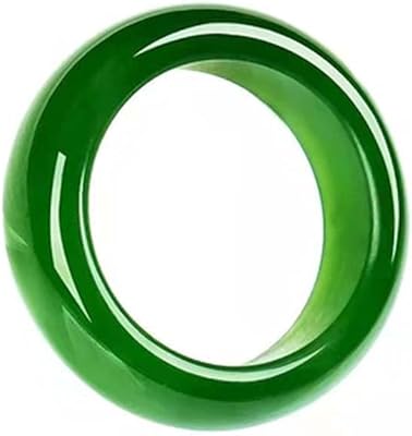 Jade ring for women, natural emerald color, medium size, 7.5, no, no.. DIAYTAR NIGERIA revolutionizes access to quality products with affordable prices and dependable shipping.