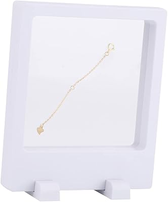 3 -piece lifkome PE Film display 3D jewelry display display framework display display room ornamental display display transparent display box display frame of medal pace suitable white chip window.. Experience shopping without compromise at DIAYTAR NIGERIA, with vast selection and quick delivery.