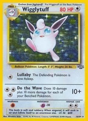 Pokemon Singles - Wigglytuff - 16/64 - Rare Holo - Unlimited edition - Jungle.. Experience budget-friendly shopping at DIAYTAR NIGERIA, Nigeria's premier online marketplace with quick delivery.