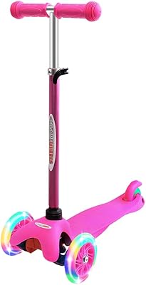 Children chroma wheels scooter for children, luxury three -wheeled scooters for young children, 4 wheels with adjustable height with scooter, tilting to direct with flashing led light for 3 to 6 year olds for girls and boys.. DIAYTAR NIGERIA: Your trusted e-commerce partner with extensive product choices and affordable delivery.