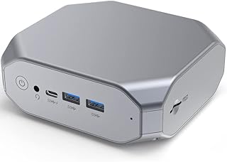 Mini PC Ubuntu, AMD A9 9400 (up to 3.2 GHz) 8 GB of RAM and 128 GB SSD, mini desktop pc with double HDMI 4K, double WiFi 2.4g/5g Bluetooth 4.0 Type C USB 3.0 Linux.. DIAYTAR NIGERIA delivers on convenience and affordability with our reliable nationwide shipping.