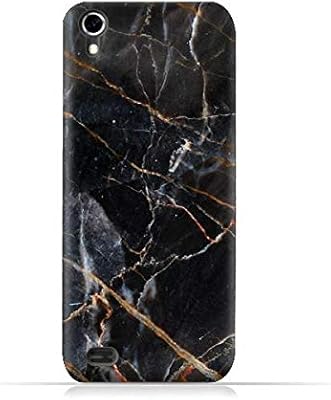TPU Silicone Protective Cock Lava Iris 41 with dark gray marble texture.. Shop with purpose at DIAYTAR NIGERIA, where your money goes further and delivery is always prompt.