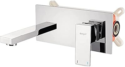 Atenas square bathroom faucet, Ibergriff, chrome built -in sink mixer.. DIAYTAR NIGERIA: Bringing quality products to every Nigerian home at prices everyone can afford.