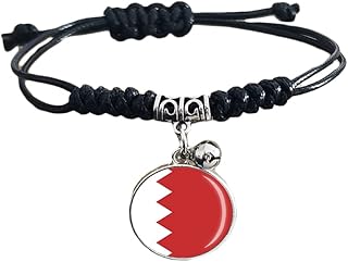 Brazed Bahreïn flag bracelet, adjustable nylon chain, souvenir crystal bracelet, hand and woman hand -made bracelet, gift of a special day.. Your go-to destination for affordable online shopping, DIAYTAR NIGERIA delivers in under 8 days.