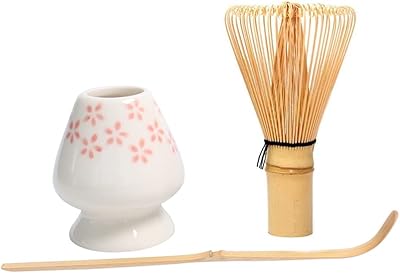 Set of 3 whips at Matcha Beauty - Bamboo whip and handmade bamboo, tea spoon (Matcha agitator with 100 spoons) - Traditional Japanese matcha set, ceramic whip support for Japanese tea ceremonies (white).. DIAYTAR NIGERIA: Where affordability meets variety, with thousands of products delivered in less than 8 days.