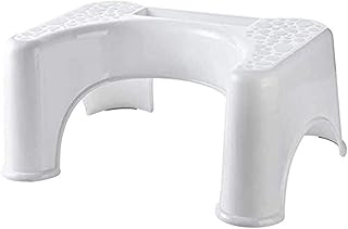 Plastic toilet seat for adults, for squatting bathroom or foot pad, non -slip (color: white).. Experience the power of choice with DIAYTAR NIGERIA's extensive catalog and reliable delivery service.