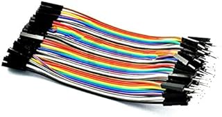 Flexible cable Dupont 40 pins 10 cm Male with female connector cable for Arduino.. DIAYTAR NIGERIA makes online shopping accessible with our budget-friendly prices and reliable shipping.