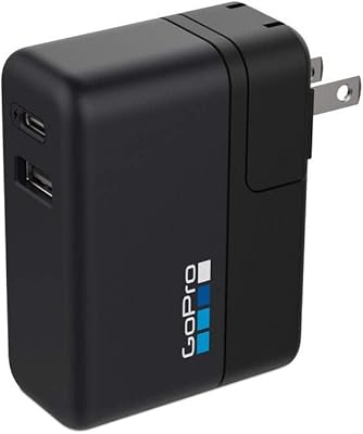 Chargeur double port international gopro supercharger (hero7 black/hero 6 black/hero 5 (2018) - accessoire officiel gopro.. DIAYTAR NIGERIA: Connecting Nigerians with affordable products through our expansive e-commerce platform.