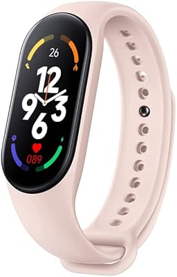 Intelligent M7 smart watch for men and women, 1.1 inch color screen, waterproof activity tracker, bluetooth connection, message recall, monitoring of heart rate and sleep (pink).. Shop from thousands of products at DIAYTAR NIGERIA and enjoy budget-friendly nationwide delivery.