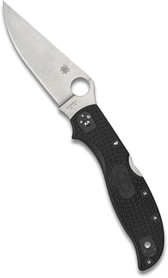 Light pocket knife Spyderco Stretch 2 XL with 3.4 "VG -10 steel blade and 2 -round black - united edge - C258PBK.. DIAYTAR NIGERIA: Where shopping dreams come true with budget-friendly prices and nationwide shipping.