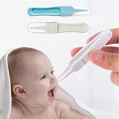 Epeed pliers for cleaning the nose, cleaning the navel of the ears of baby with round heads in plastic, pain of céromen Q-Gripips for body care, pack of 2.. Why pay more? DIAYTAR Nigeria gives you the best for less.