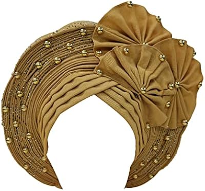 Classic African head auto gele gele Headties turban for women hats and caps.. Experience the DIAYTAR difference with our vast product selection and delivery within 5-8 days.