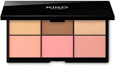 Kiko Milan Smart Essential face palette - 01 - light to medium, 16 g.. DIAYTAR Nigeria: trusted by thousands for fast, reliable delivery.