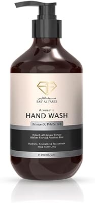 Aromatic hand washing with romantic white tea saif al fares, 500 ml.. Experience shopping without limits at DIAYTAR NIGERIA, where affordability meets convenience in just days.