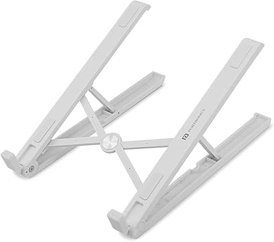 Laptop support portable support Portronics My Buddy Flip with height.. No stress, no delays — DIAYTAR Nigeria is your trusted shopping partner.