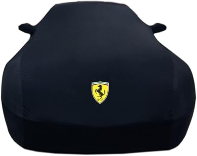 For Ferrari 360 Modena 1999 2000 2001 2002 2003 2004 2005 Extensible cotton car tarpaulin with anti-dust emblem for car living room, breathable interior protective cover resistant stripes.. Shop from our extensive catalog at DIAYTAR NIGERIA and enjoy doorstep delivery in just 5-8 days.