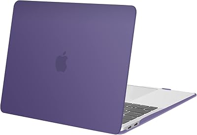 MOSISO Rigid plastic protection shell compatible with macbook air 13 inch 2022 2021 2020 2019 2019 2019 A2337 M1 A2179 A1932 Retina Display with Touch ID, Imperial Violet.. DIAYTAR NIGERIA combines affordability with convenience, delivering your purchases within 5-8 days.