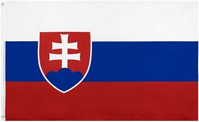 Slovakia flag (90x150 cm) one side with visibility of both.. Find quality and variety without breaking the bank — only on DIAYTAR Nigeria.