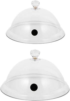 2 pieces of transparent acrylic smoking bell covers.. DIAYTAR Nigeria offers the perfect blend of affordability and efficiency. Shop now and get your products delivered between 5 and 8 days nationwide.