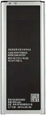 3000 mAh replacement battery compatible with Samsung Galaxy Note 4 Black/Silver.. DIAYTAR Nigeria brings you closer to everything you need — fast delivery, low costs, and variety.
