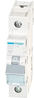 Miniature Hager MCB 1 pole made in France (16A).. DIAYTAR NIGERIA transforms how Nigerians shop with our affordable prices and dependable shipping times.