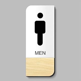 Acrylic toilet door panel for men and women plate.. Your everyday shopping destination, DIAYTAR NIGERIA offers unbeatable value with quick delivery times.