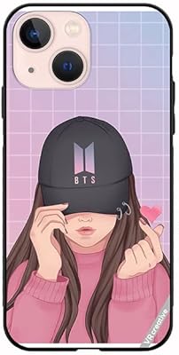 Innovative VR protection shell for Apple iPhone 13 BTS with a multicolored girl design.. Nigeria's favorite online shopping platform, DIAYTAR offers unbeatable prices and delivery within a week.