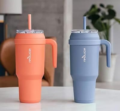 Cup Reduce by 50 oz with handle and straw - stainless steel with sip lid - keep cold water up to 50 hours - sweaty, dishwasher and BPA -free - Package of 2.. Discover unbeatable variety on DIAYTAR Nigeria — shop today, delivered this week.