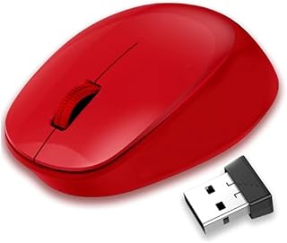 Leadsail wireless mouse for laptop 2.4 g, fine and silent USB wireless optical mouse, 3 buttons, AA battery, 1600 dpi, red.. DIAYTAR NIGERIA brings the marketplace to every Nigerian home with affordable prices and quick delivery.