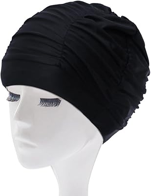 ECV bath caps for women/men, high elasticity bath hat for thick, curly, long and short hair, comfortable and breathable shower cups.. Experience budget-friendly shopping at DIAYTAR NIGERIA, Nigeria's premier online marketplace with quick delivery.