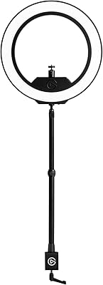 Elgato light ring - 2500 high quality lighting lumens with Stroboscope, Intelligent, Tiktok, Instagram, home office, temperature, application on Mac, PC, Android.. No hidden costs, no long delays — just DIAYTAR Nigeria convenience.